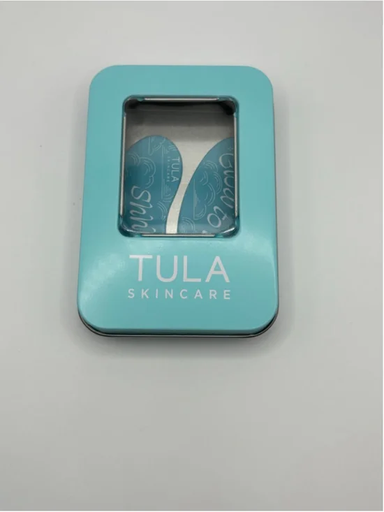 TULA Skincare Reusable Eye Patches Glow & Get It Silicone Under Eye Mask Set - Picture 4 of 4